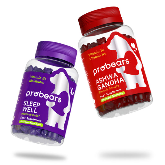 Schlaf wohl mit Probears: Entdecke die Kraft von Melatonin für erholsame Nächte.
